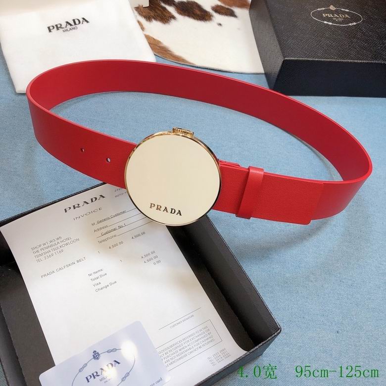 Prada Belt 40mmX95-115cm sj01