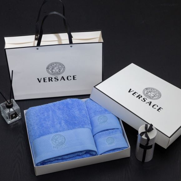 Versace 浴巾70X145cm 毛巾35X75cm 小方巾35X35cm 02