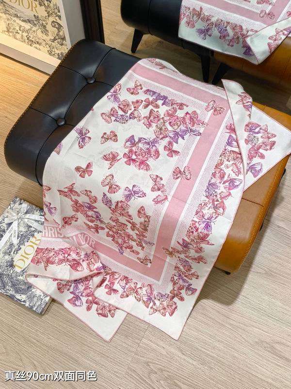 Dior silk scarf 90X90cm