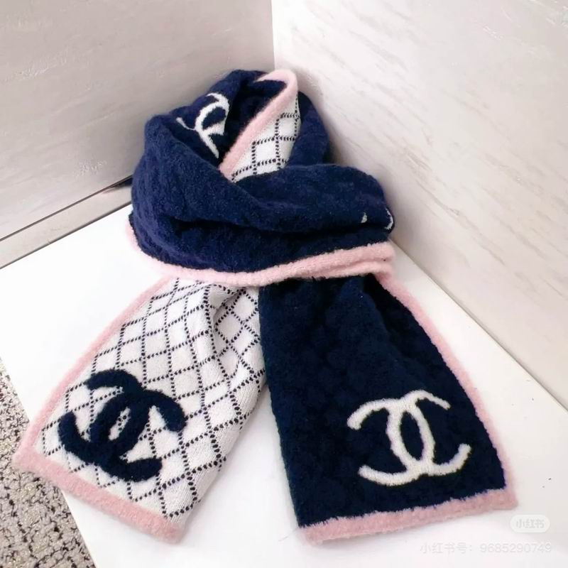 Chanel scarf 35X180cm 100% E29