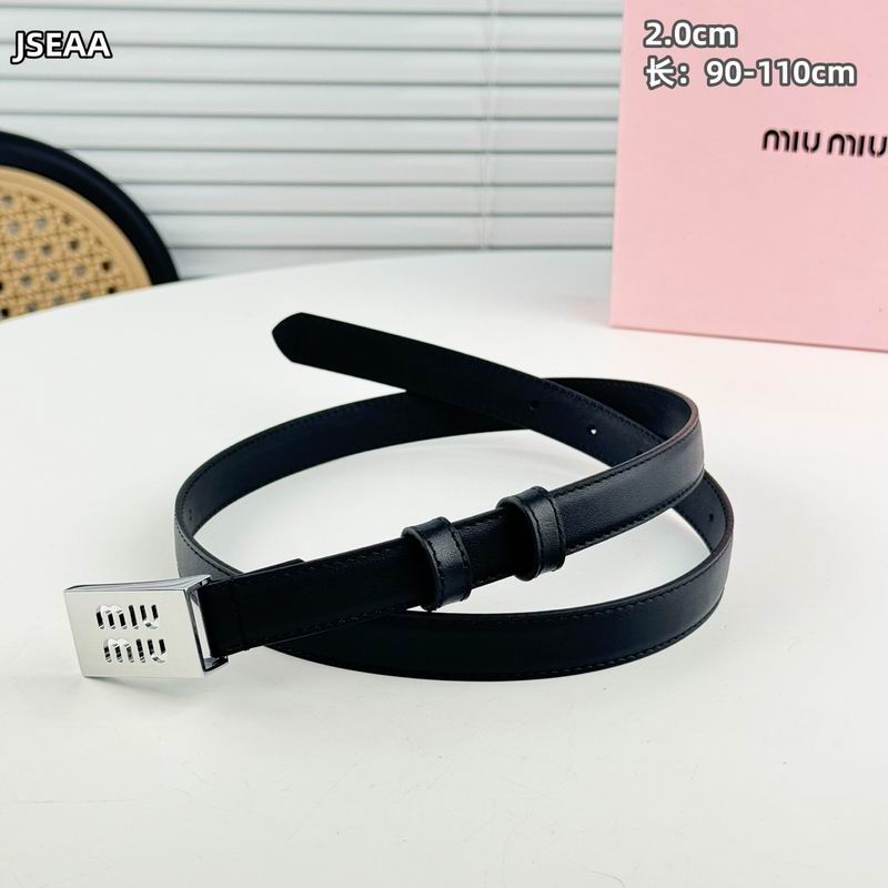 Miumiu belt 20mm