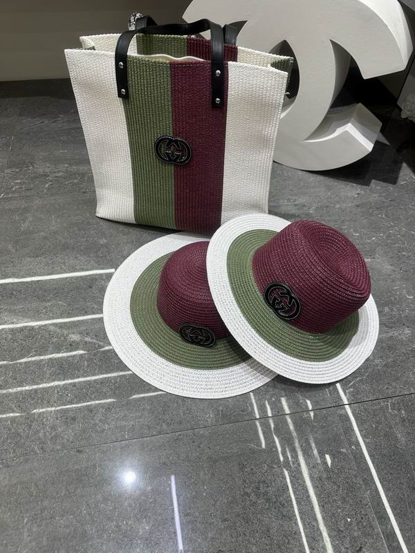 Gucci beach bag hat