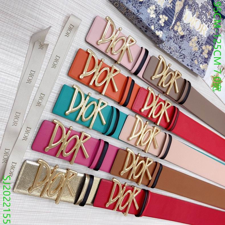 Dior Belt 70mmX95-125cm 7d09