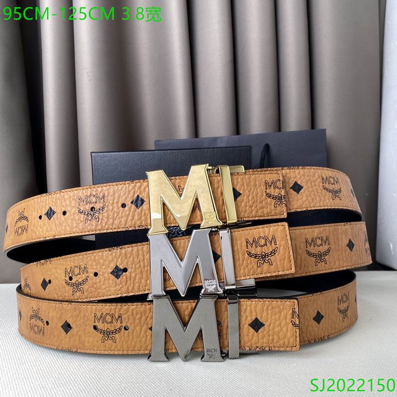 MCM Belt 38mmX95-125cm 7D05