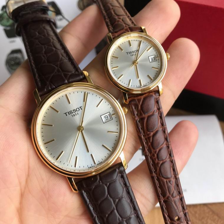 Tissot men 38mm women 28mm M01