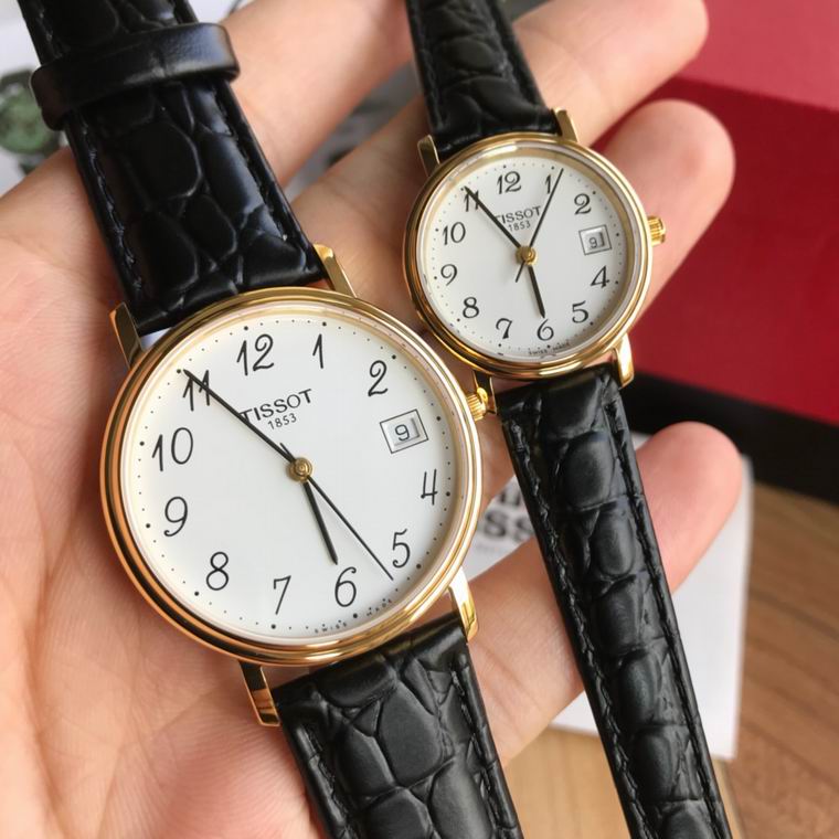 Tissot men 38mm women 28mm M03