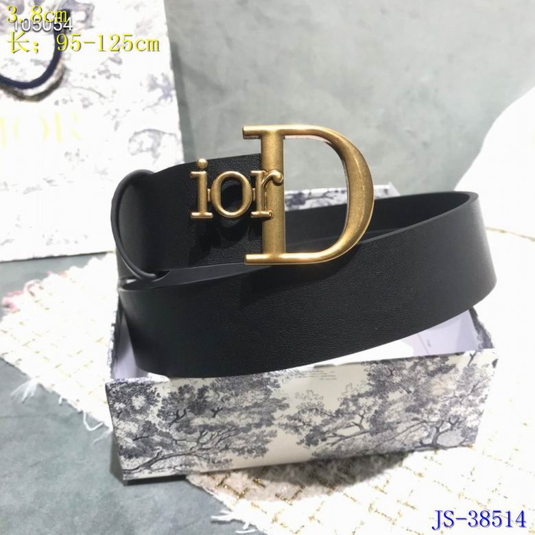 Dior Belt 38mm 95-125cm 8L01